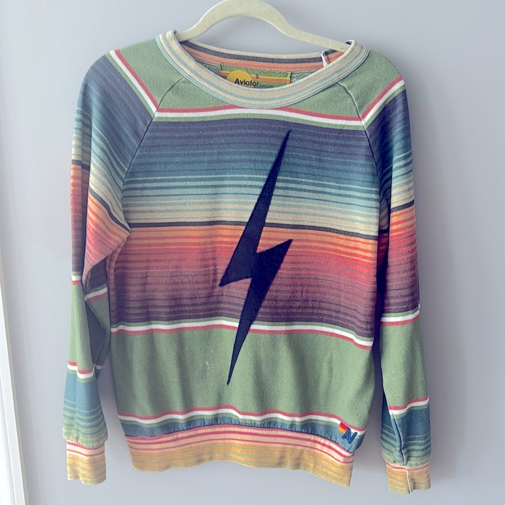 Aviator Nation Lightning Bolt Sweatshirt